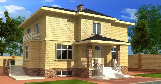 Строительство дома из пеноблока под ключ Новосибирск цены от 11924 руб.