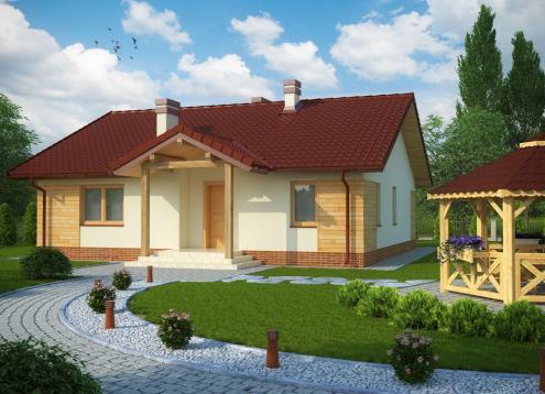 № 1038 Купить Проект дома Коскизов. Закажите готовый проект № 1038 в Новосибирске, цена 38844 руб.
