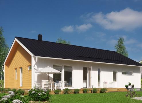 № 1057 Купить Проект дома Карна 116-134. Закажите готовый проект № 1057 в Новосибирске, цена 41760 руб.