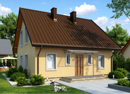 № 1069 Купить Проект дома Жарновец. Закажите готовый проект № 1069 в Новосибирске, цена 34236 руб.