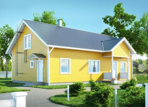 № 1107 Купить Проект дома Эконом 151-175. Закажите готовый проект № 1107 в Новосибирске, цена 54360 руб.