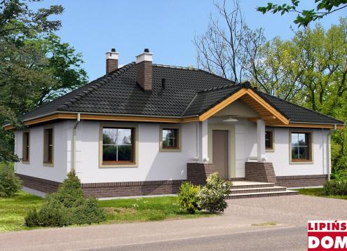 № 1286 Купить Проект дома Равенна. Закажите готовый проект № 1286 в Новосибирске, цена 39240 руб.