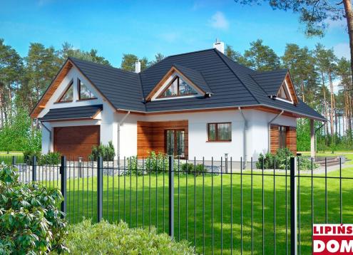 № 1288 Купить Проект дома Авалон. Закажите готовый проект № 1288 в Новосибирске, цена 73440 руб.