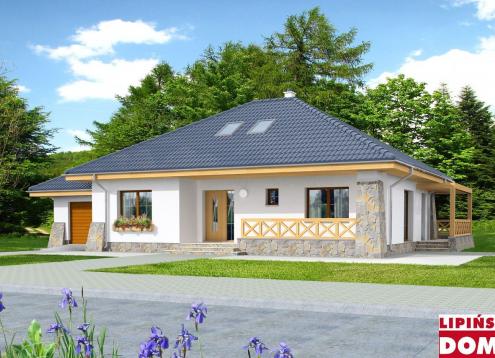 № 1300 Купить Проект дома Денвер 3. Закажите готовый проект № 1300 в Новосибирске, цена 34920 руб.