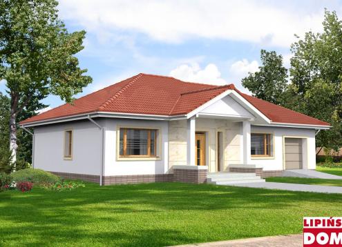 № 1320 Купить Проект дома Люсия 2. Закажите готовый проект № 1320 в Новосибирске, цена 33944 руб.