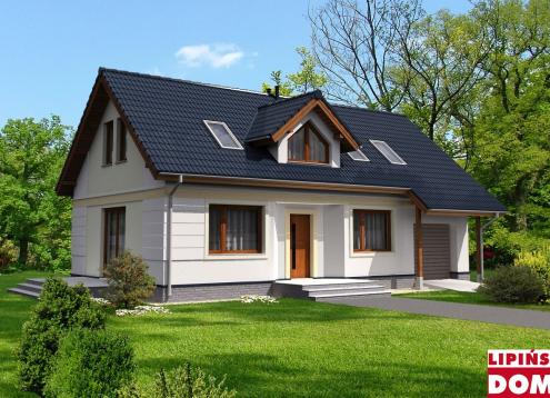 № 1326 Купить Проект дома Берген 4. Закажите готовый проект № 1326 в Новосибирске, цена 48053 руб.