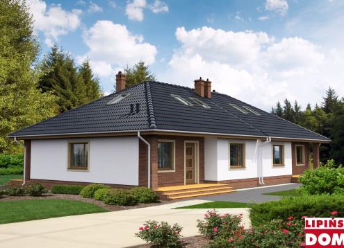№ 1363 Купить Проект дома Сиэтл. Закажите готовый проект № 1363 в Новосибирске, цена 37584 руб.