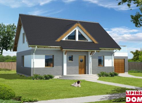 № 1364 Купить Проект дома Липинси Пассивный дом 1. Закажите готовый проект № 1364 в Новосибирске, цена 46451 руб.