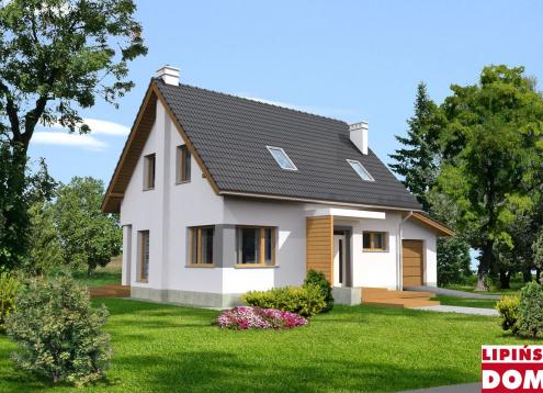 № 1371 Купить Проект дома Лорето. Закажите готовый проект № 1371 в Новосибирске, цена 34477 руб.