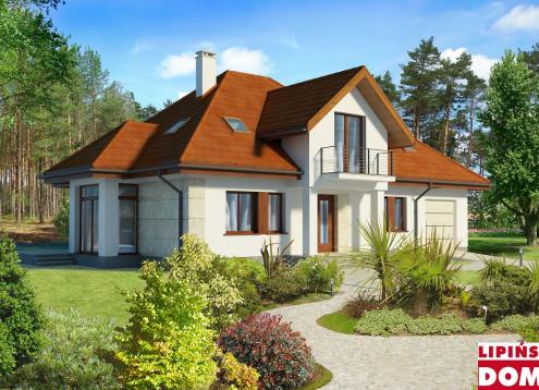 № 1374 Купить Проект дома Дижонский 3. Закажите готовый проект № 1374 в Новосибирске, цена 56948 руб.