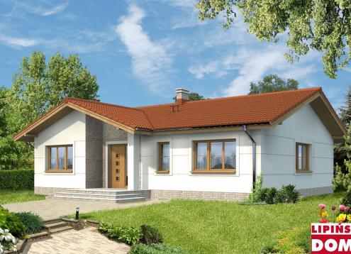 № 1406 Купить Проект дома Сага. Закажите готовый проект № 1406 в Новосибирске, цена 38812 руб.