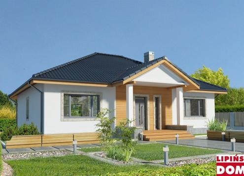 № 1432 Купить Проект дома Люсия 3. Закажите готовый проект № 1432 в Новосибирске, цена 42790 руб.