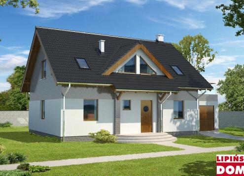 № 1452 Купить Проект дома Берлин. Закажите готовый проект № 1452 в Новосибирске, цена 44323 руб.