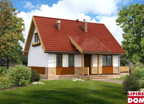 № 1488 Купить Проект дома Нарвик. Закажите готовый проект № 1488 в Новосибирске, цена 29257 руб.