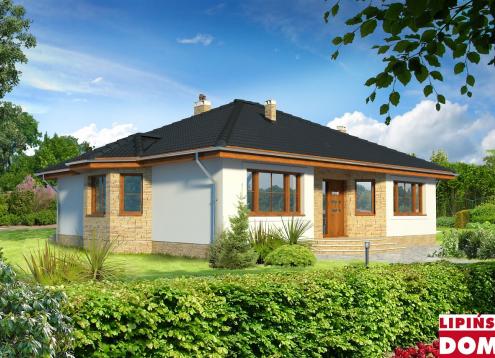 № 1551 Купить Проект дома Капри. Закажите готовый проект № 1551 в Новосибирске, цена 39906 руб.