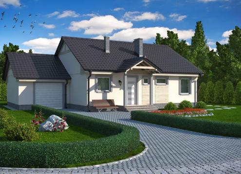 № 1565 Купить Проект дома Словикза. Закажите готовый проект № 1565 в Новосибирске, цена 40860 руб.