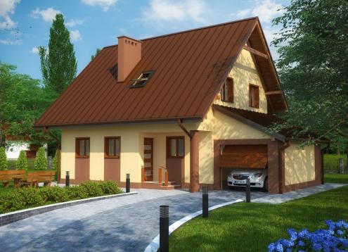 № 1601 Купить Проект дома Команше. Закажите готовый проект № 1601 в Новосибирске, цена 32796 руб.