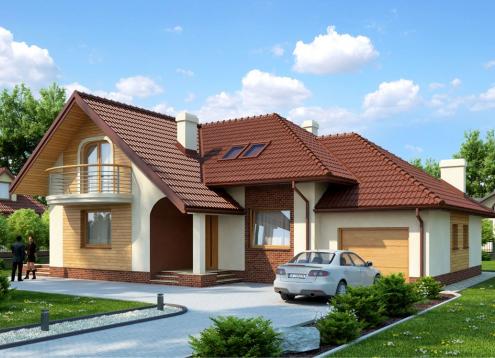 № 1609 Купить Проект дома Салватов. Закажите готовый проект № 1609 в Новосибирске, цена 50796 руб.
