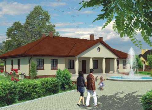 № 1614 Купить Проект дома Сохатый. Закажите готовый проект № 1614 в Новосибирске, цена 73188 руб.