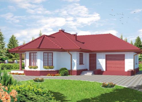№ 1615 Купить Проект дома Лбовь. Закажите готовый проект № 1615 в Новосибирске, цена 55332 руб.