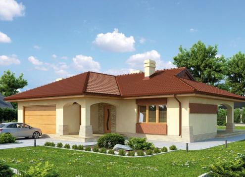 № 1618 Купить Проект дома Горсков 2. Закажите готовый проект № 1618 в Новосибирске, цена 62388 руб.