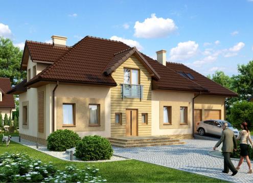 № 1627 Купить Проект дома Астра. Закажите готовый проект № 1627 в Новосибирске, цена 60408 руб.