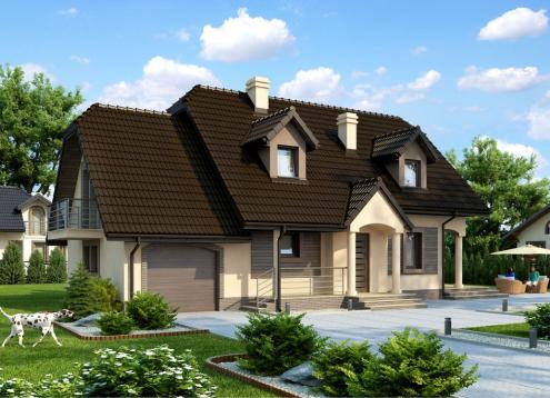 № 1637 Купить Проект дома Скустки. Закажите готовый проект № 1637 в Новосибирске, цена 46872 руб.