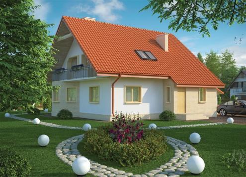 № 1655 Купить Проект дома Колебиво Н. Закажите готовый проект № 1655 в Новосибирске, цена 48672 руб.